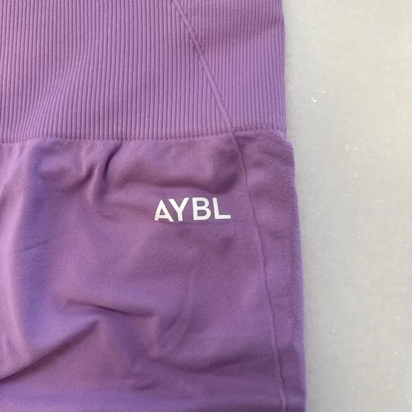 AYBL Lilac Athletic Bike Shorts - Picture 6 of 6